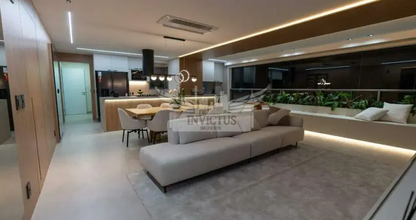 Apartamento Novo com 3 Quartos no Condomínio Douro Residencial para Compra, 134m² - Bairro Campestre, Santo André/SP.