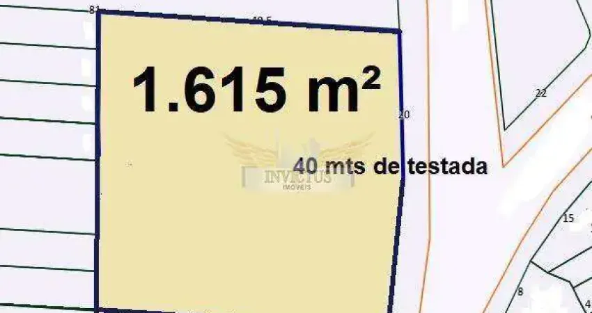 Terreno Residencial para Comprar, 1.615m² - Campestre, Santo André/SP.