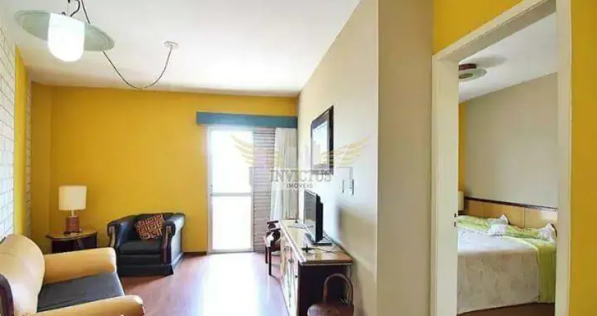 Flat mobiliado no condomínio palmleaf residence para comprar, 40m² - jardim do mar, são bernardo do campo/sp.