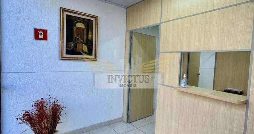 Conjunto Comercial com 5 Salas para Alugar, 69m² - Vila Scarpelli, Santo André/SP.