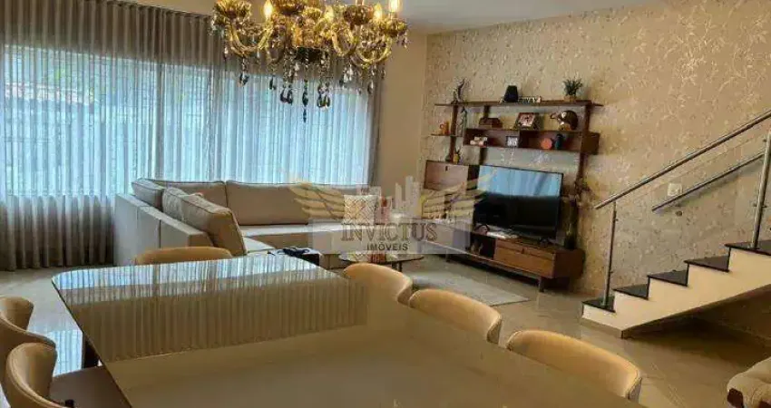 Sobrado de Esquina com 3 Suítes para Comprar, 286m² - Vila Alpina, Santo André/SP.