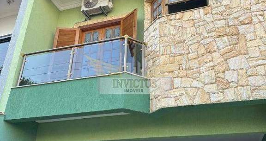 Sobrado com 3 Suítes para Comprar, 195m² - Vila Camilópolis, Santo André/SP.