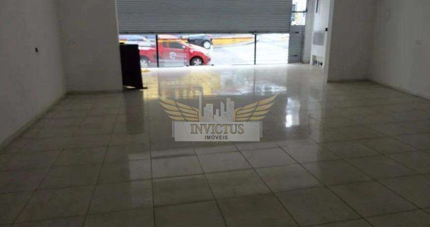 Salão Comercial para Alugar, 140m² - Parque das Nações em Santo André/SP.