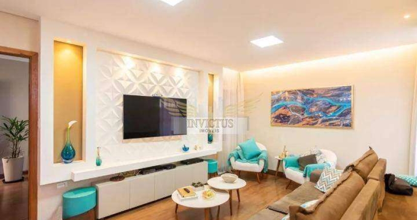 Sobrado com 5 Quartos para Comprar, 233m² - Bairro Vila Apiai, Santo André/SP.
