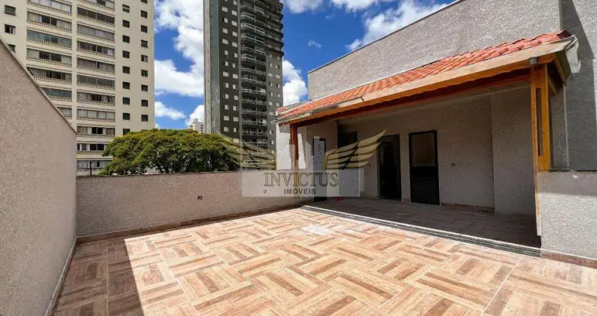Cobertura sem condomínio com 2 quartos para comprar, 102m² - vila bastos, santo andré/sp.