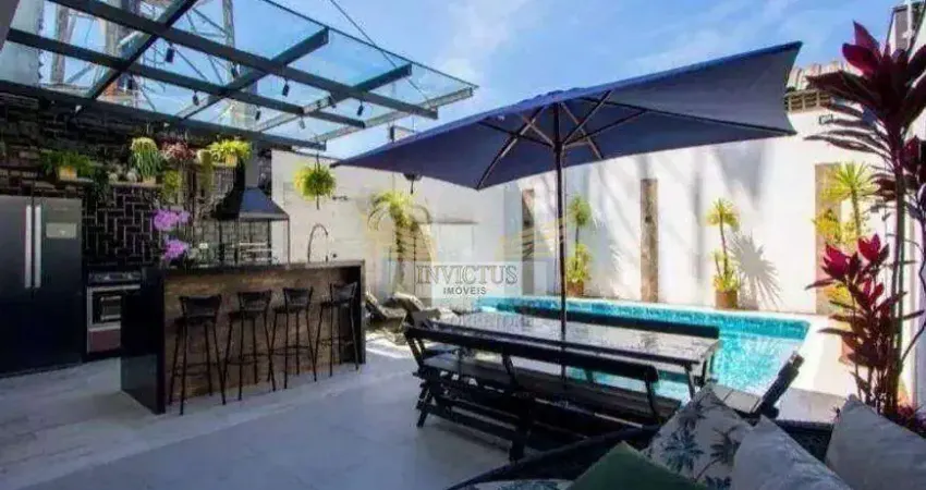 Sobrado com 3 Suítes para Comprar, 386m² - Vila Pires, Santo André/SP.