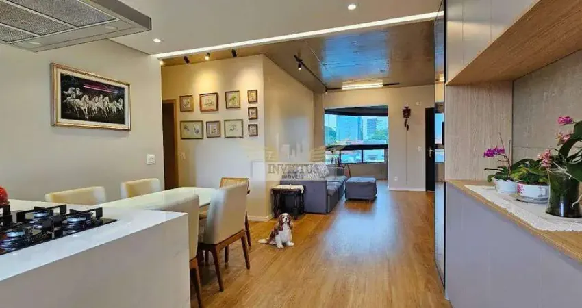 Apartamento mobiliado com 2 quartos no condomínio bauhaus para alugar, 100m² - bairro jardim, santo andré/sp.