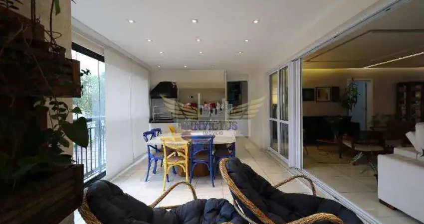 Apartamento com 3 suítes no condomínio royale prestige para comprar, 201m² - vila gilda, santo andré/sp.