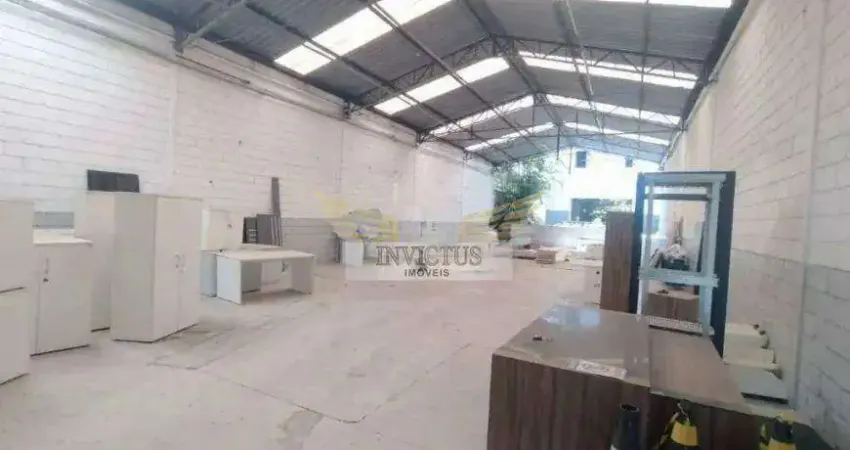 Galpão Comercial para Alugar, 500m² - Bairro Jardim, Santo André/SP.