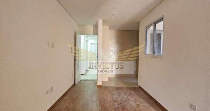 Apartamento sem Condomínio com Elevador e 2 Quartos para Comprar, 45m² - Santa Maria, Santo André/SP.