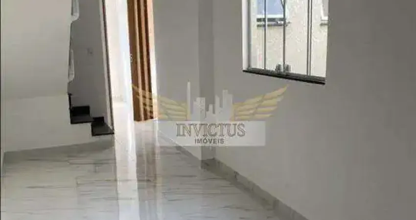 Cobertura sem Condomínio com 2 Quartos para Comprar, 91m² - Vila Homero Thon, Santo André/SP.
