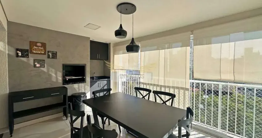 Apartamento com 3 Quartos no Condomínio Weekend Club para Comprar, 124m² - Campestre, Santo André/SP.