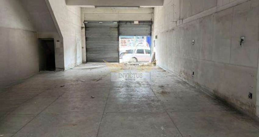 Salão Comercial para Alugar, 180m² - Utinga, Santo André/SP.
