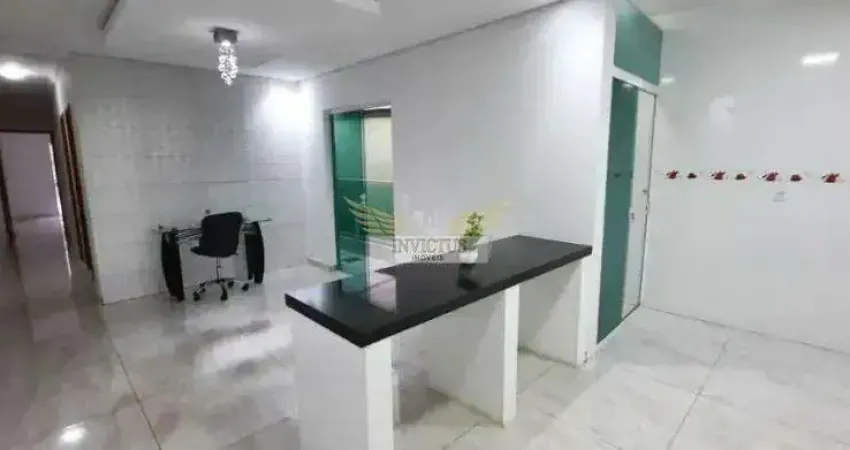 Sobrado com 2 Quartos para Alugar, 90m² - Campestre, Santo André/SP.