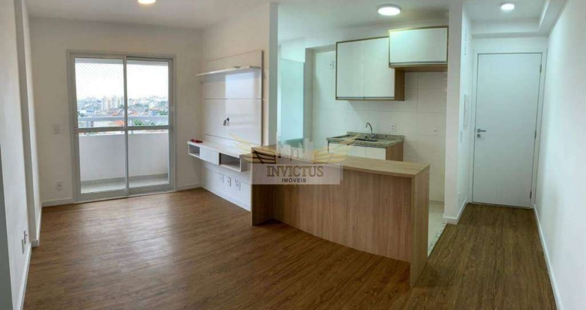Apartamento com 2 Quartos no Edifício Vivre Residence para Comprar, 47m² - Vila Palmares, Santo André/SP.