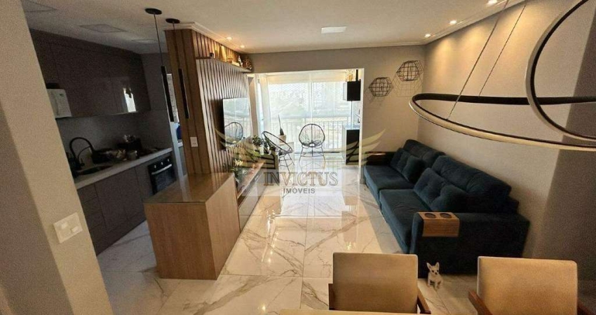 Apartamento com 2 Quartos no Condomínio Cidade Viva para Comprar, 70m² - Bairro Jardim, Santo André/SP.