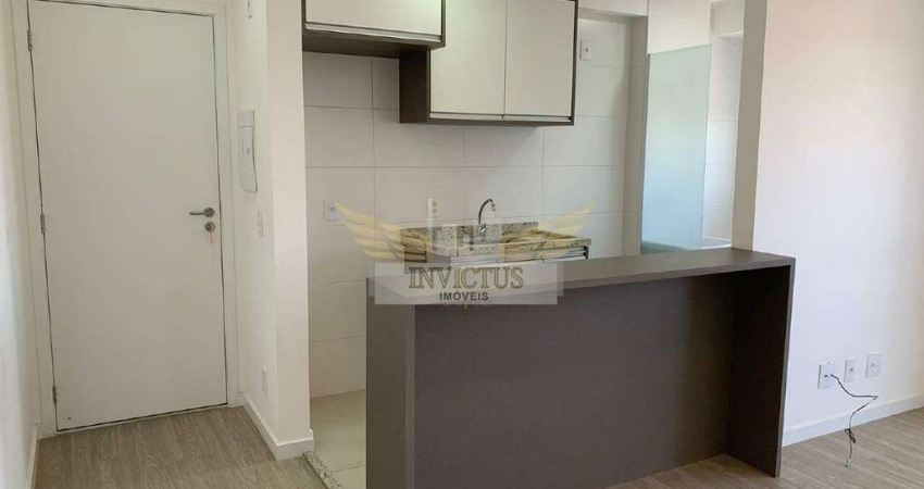 Apartamento com 2 Quartos no Edifício Vivre Residence para Comprar, 47m² - Vila Palmares, Santo André/SP.