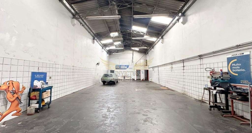 Galpão Comercial para Comprar, 345m² - Vila Assunção, Santo André/SP.