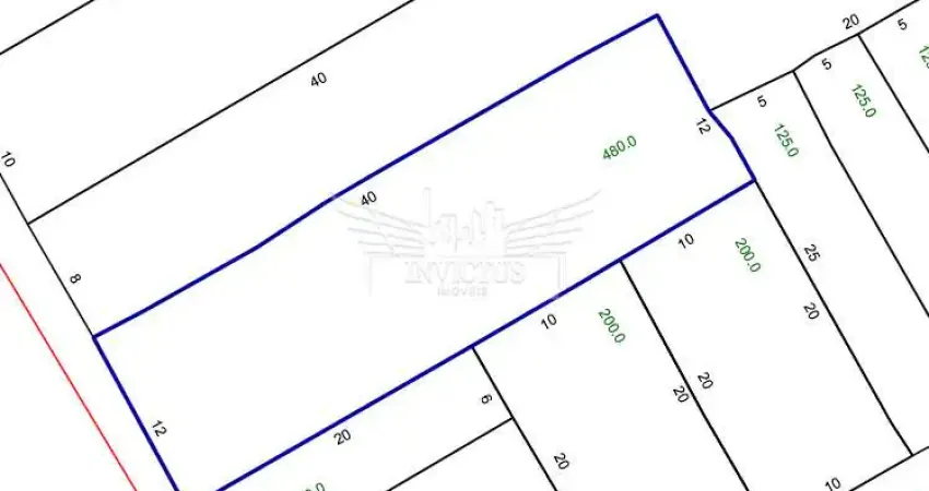 Terreno Comercial para Comprar, 400m² - Bairro Jardim, Santo André/SP.