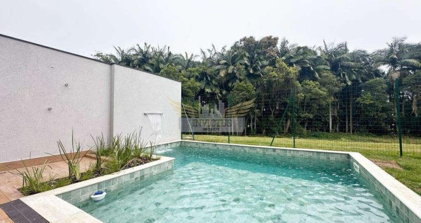 Sobrado em Condomínio Fechado de Alto Padrão com 4 Suítes para Comprar, 399m² - Represa, Ribeirão Pires/SP.