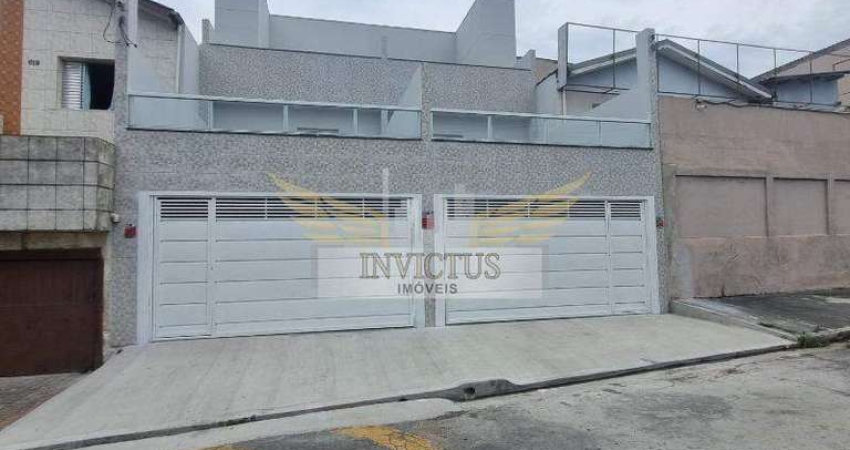 Sobrado Novo com 3 Quartos para Comprar, 150m² - Jardim do Estádio, Santo André/SP.
