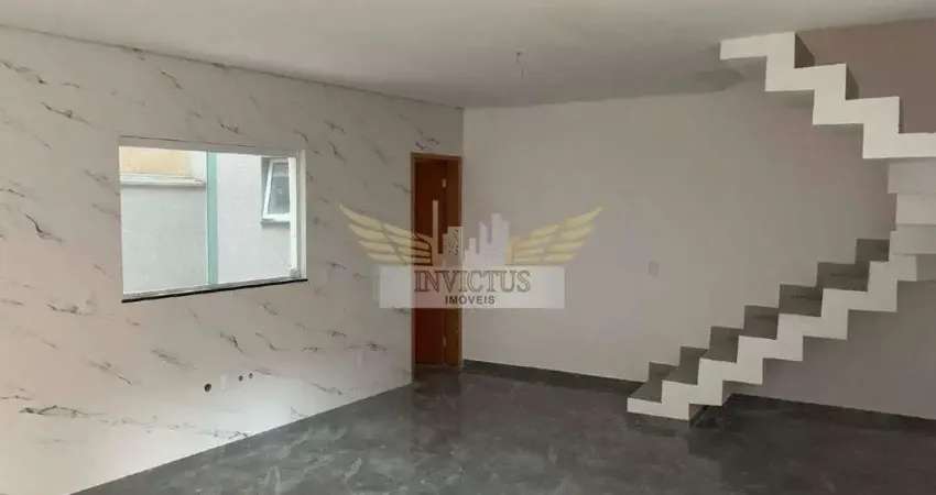 Sobrado com 3 Quartos para Comprar, 98m² - Vila Eldízia, Santo André/SP.