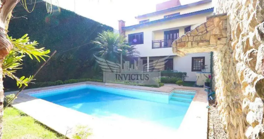 Sobrado com 6 Suítes para Alugar, 400m² - Campestre, Santo André/SP.