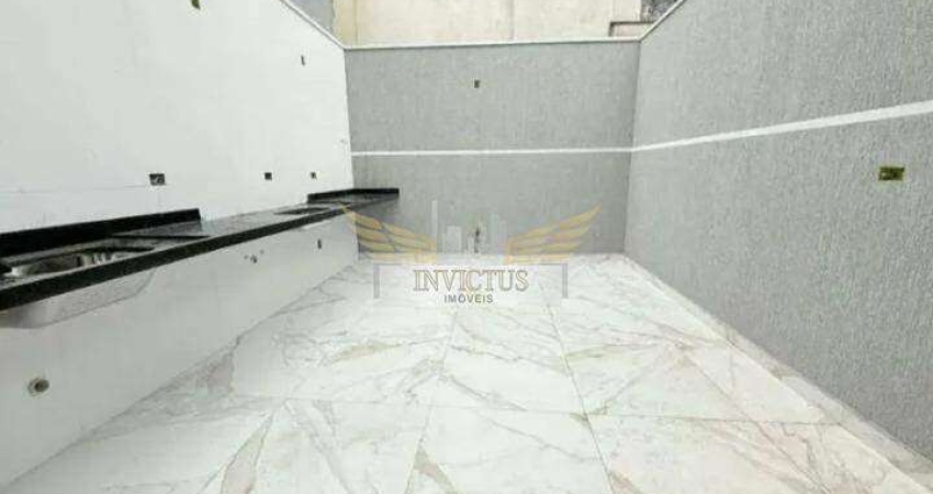 Sobrado com 3 Quartos para Comprar, 126m² - Jardim Utinga, Santo André/SP.