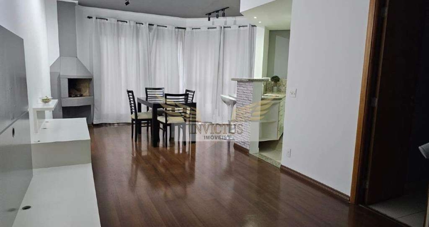 Apartamento Duplex Semi Mobiliado no Condomínio Elihom para Comprar, 104m² - Bairro Jardim, Santo André/SP.