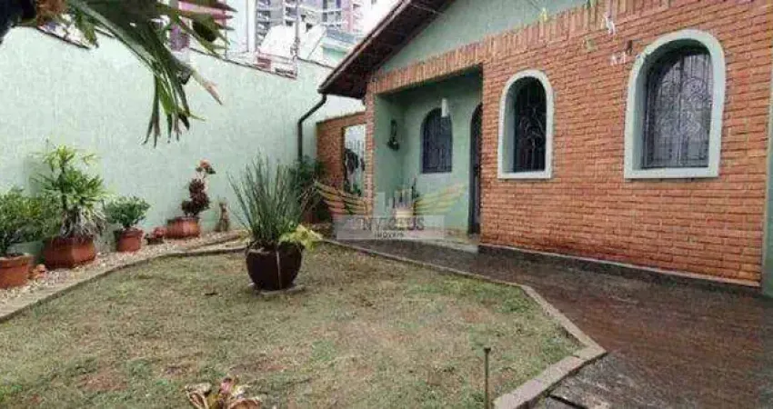 Casa Térrea com 4 Quartos para Comprar, 232m² - Jardim Bela Vista, Santo André/SP.