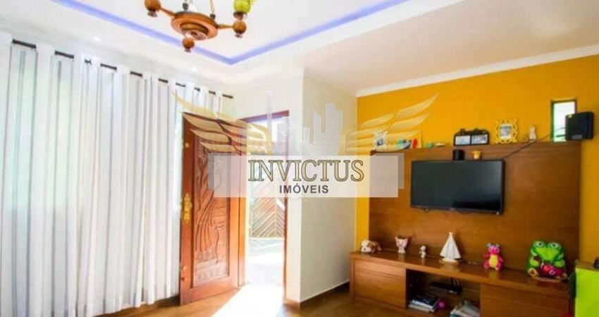 Sobrado com 3 Quartos para Alugar, 179m² - Parque Novo Oratório, Santo André/SP.