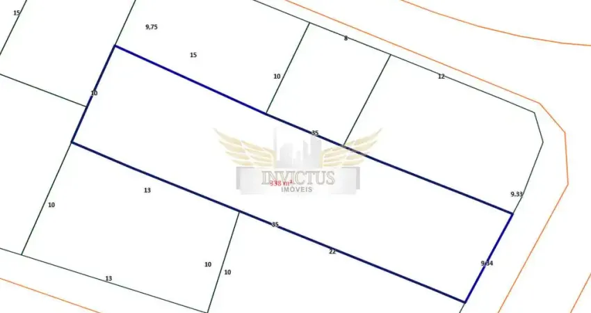 Terreno Residencial/Comercial para Comprar, 400m² - Vila Bastos, Santo André/SP.
