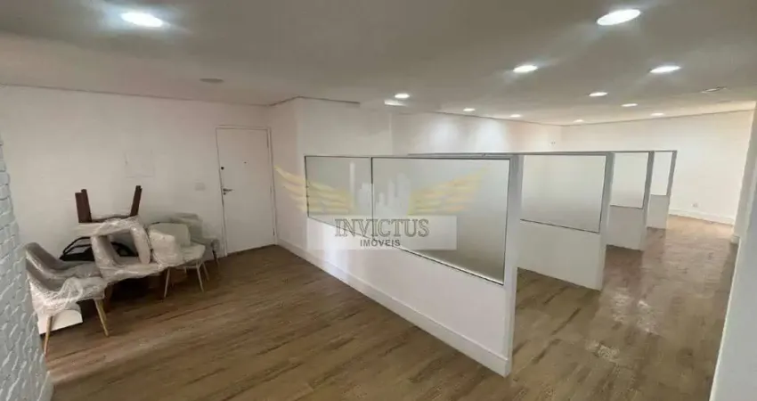 Sala comercial no edifício opus para alugar, 95m² - bairro jardim, santo andré/sp.