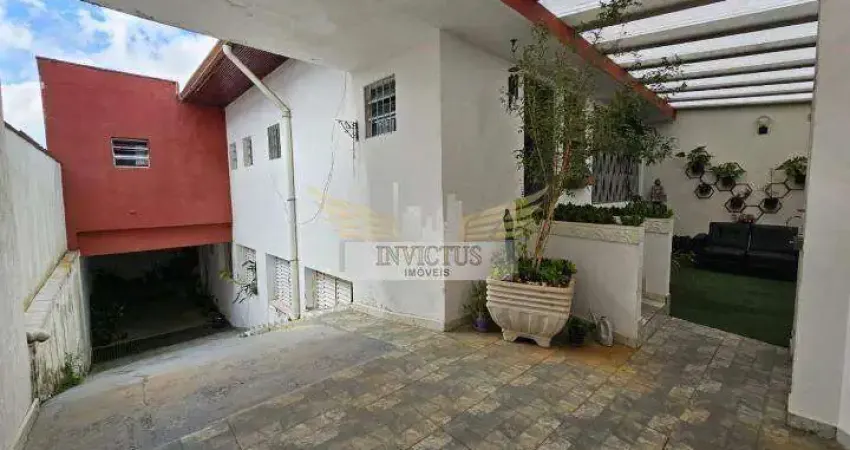 Casa Térrea com 4 Quartos para Comprar, 268m² - Vila Assunção, Santo André/SP.