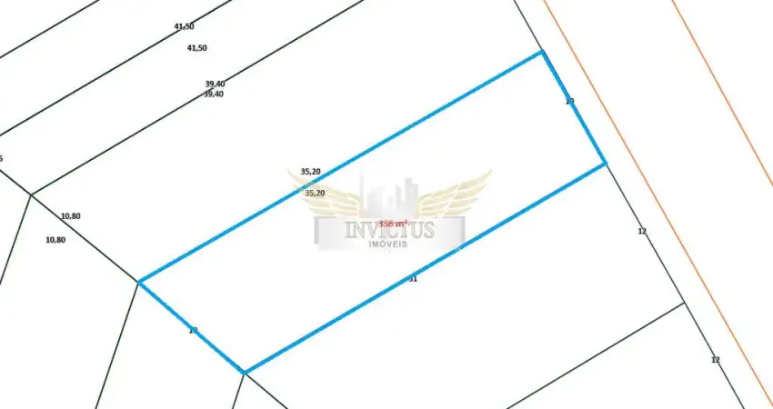 Terreno Residencial para Comprar, 336m² - Campestre, Santo André/SP.