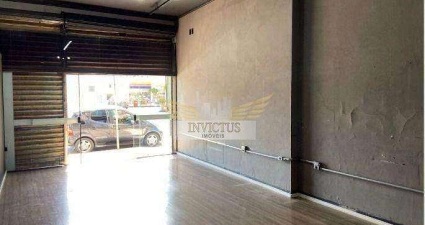 Salão Comercial para Alugar, 45m² - Vila Gilda, Santo André/SP.