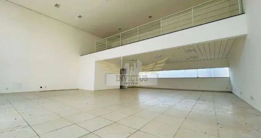 Salão Comercial para alugar, 329m² - Campestre, Santo André/SP.