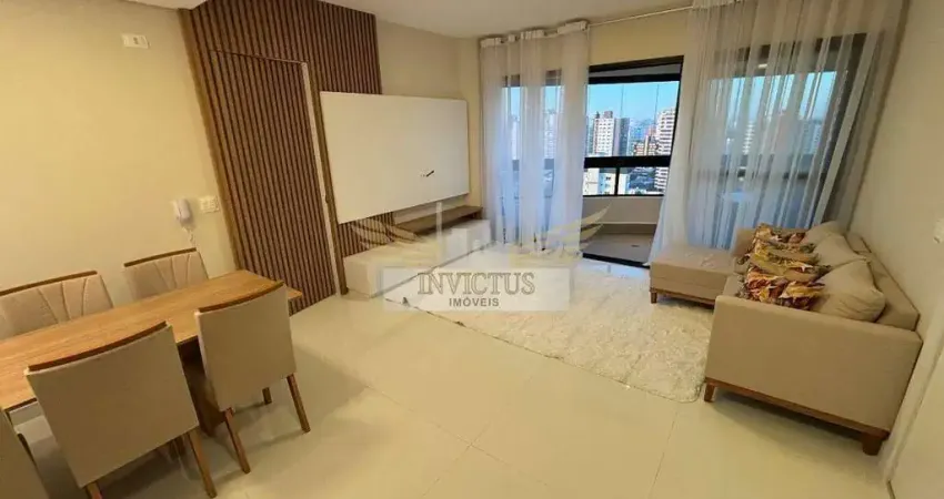 Apartamento Mobiliado com 2 Quartos no Condomínio Velazquez para Alugar, 85m² - Bairro Jardim, Santo André/SP.