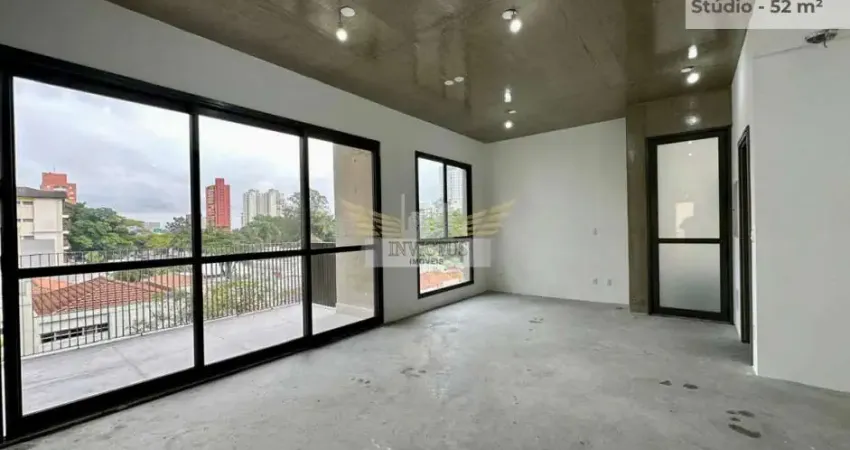 Apartamento/Studio no Edifício Perriand para Comprar, 52m² - Bairro Jardim, Santo André/SP.