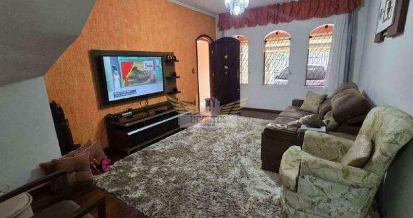 Sobrado com 4 Quartos para Comprar, 194m² - Vila Camilopolis, Santo André/SP.