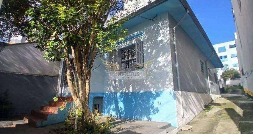 Casa Comercial com 4 Salas para Alugar, 132m² - Campestre, Santo André/SP.