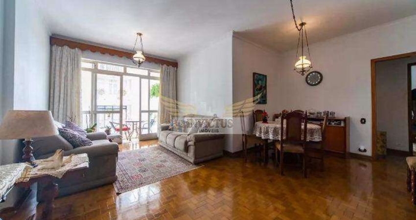 Apartamento com 3 Quartos no Edifício Maria Cristina para Comprar, 183m² - Centro, Santo André/SP.