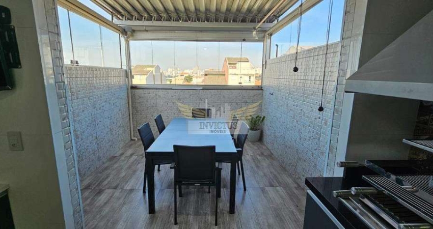 Cobertura sem Condomínio com 2 Quartos para Comprar, 110m² - Vila Metalúrgica, Santo André/SP.