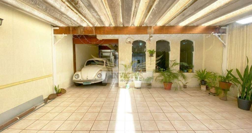 Sobrado com 3 Quartos para Comprar, 219m² - Jardim Bela Vista, Santo André/SP.
