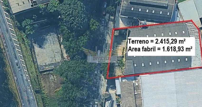 Galpão Comercial/Industrial para Comprar, 2.400m² - Vila Natália, São Paulo/SP.