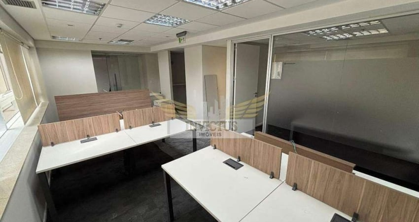 Sala Comercial no Edifício Premium Office para Alugar, 125m² - Bairro Jardim, Santo André/SP.