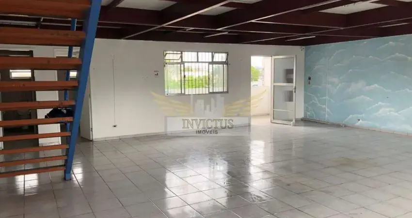 Sobreloja Comercial para Alugar, 200m² - Jardim Bom Pastor, Santo André/SP.