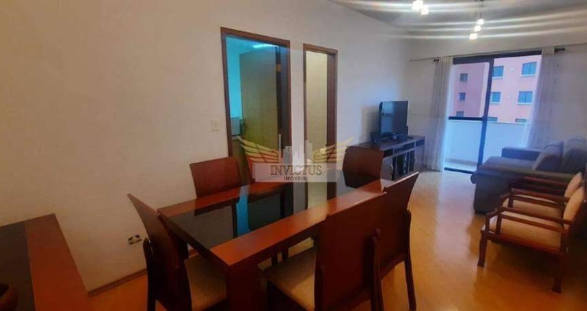 Apartamento MOBILIADO com 2 Quartos no Edifício La Fontana para Alugar, 74m² - Vila Assunção, Santo André/SP.