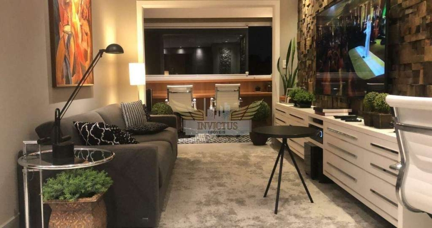Apartamento com 3 Quartos no Condomínio Ventura para Alugar, 106m² - Bairro Jardim, Santo André/SP.