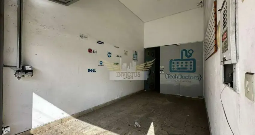 Salão Comercial para Alugar, 200m² - Vila Curuça, Santo André/SP.